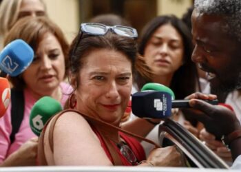 Leire Díez, presente en los principales actos del PSOE antes de su polémica judicial