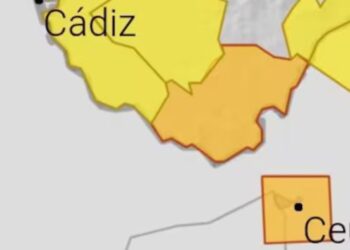 Aviso Naranja por lluvias y tormentas en el Campo de Gibraltar: AEMET prevé hasta 100 litros por metro cuadrado en 12 horas