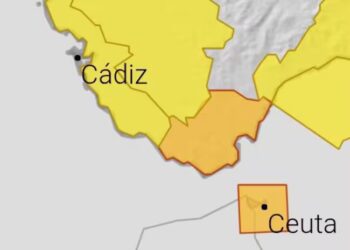 Aviso Naranja por lluvias y tormentas en el Campo de Gibraltar: AEMET prevé hasta 100 litros por metro cuadrado en 12 horas