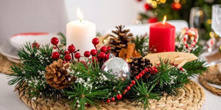 Adiós a los centros de mesa tradicionales: La nueva tendencia que triunfa en Navidad 2025 es elegante, práctica y natural