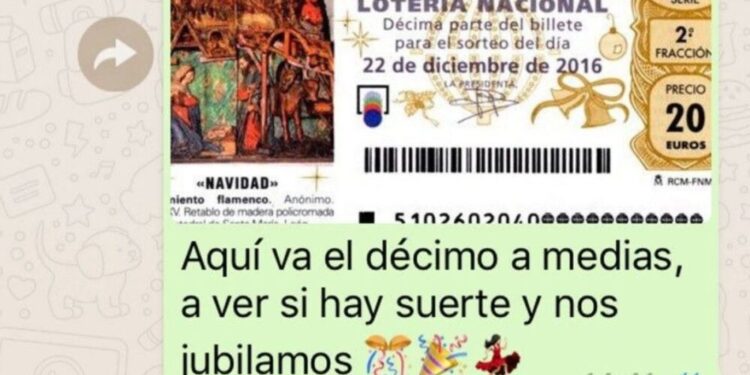 Décimos de Lotería compartidos: ¿Existe un límite máximo de personas para repartir la suerte en Navidad?