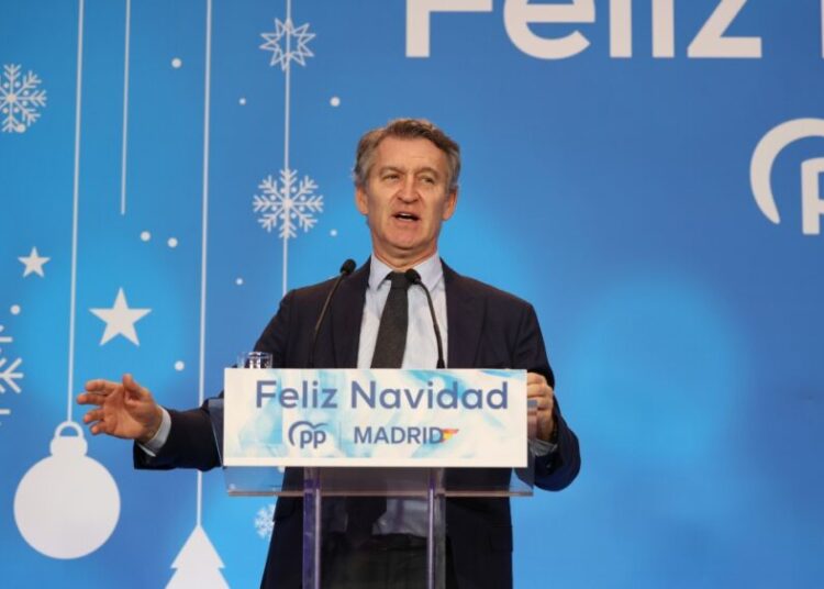 Feijóo condiciona una moción de censura a que los aliados del Gobierno rompan con Sánchez