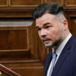 Rufián advierte a Sánchez de que si solo busca «resistir», al final en el PSOE solo quedará «gente muy chunga»