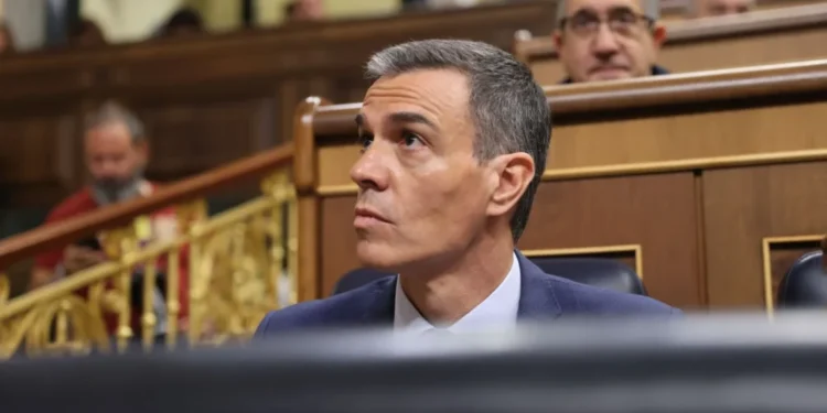 Sánchez se ausenta del último pleno del año en medio de la polémica por la detención de Leire Díez
