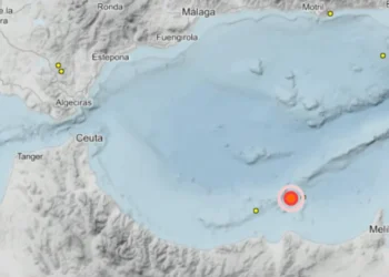 Registran un terremoto de magnitud 3,7 en la zona de Melilla y el Mar de Alborán