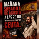 Alvise Pérez llama a la movilización en Ceuta con la agrupación «Se Acabó La Fiesta»