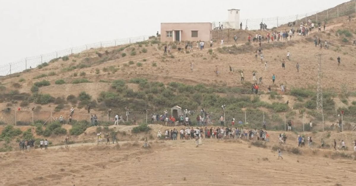 Crisis migratoria en Ceuta