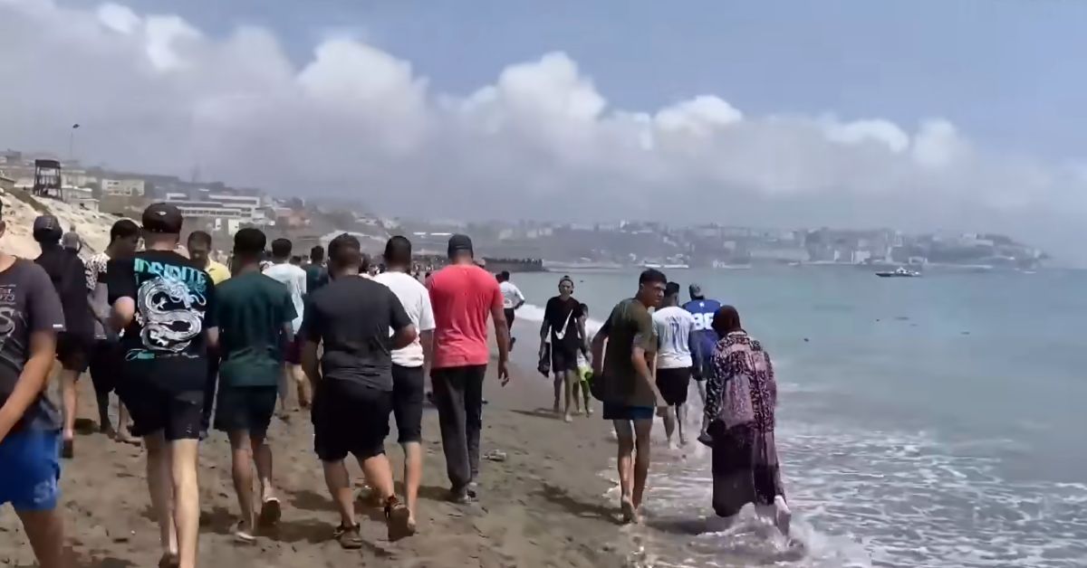 Imagen representativa de la crisis en Ceuta