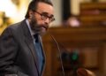 El diputado José María Sánchez denuncia haber sido tachado de «racista» y «cruel», al tiempo que se refiere al ministro como «Trolaños», «mente enferma» o «borrico».