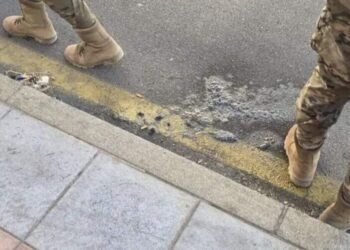 Ataque con botellas de aguarrás contra una manifestación pacífica en Ceuta Ataque con botellas de aguarrás contra una manifestación pacífica en Ceuta