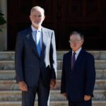 Reunión del Rey Felipe VI con el Presidente de Ceuta, Juan Vivas