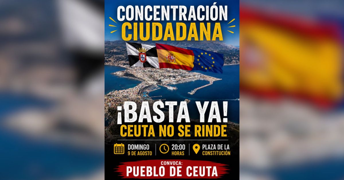Concentración ciudadana en Ceuta