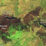 La NASA muestra desde el espacio la enorme cicatriz dejada por los incendios en España
