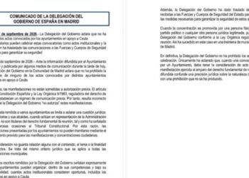 La Delegación del Gobierno acusa al PP de difundir «bulos» tras negar la prohibición de actos por Ceuta