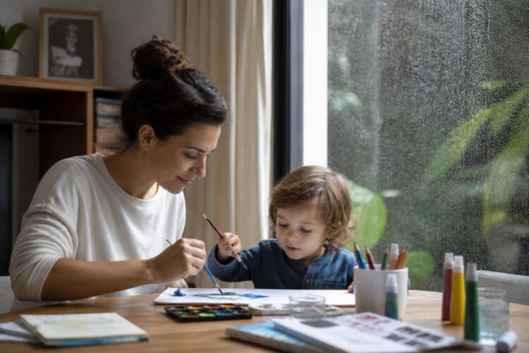 Actividades para tardes de lluvia con niños: ideas para no perder la diversión Actividades para tardes de lluvia con niños: ideas para no perder la diversión
