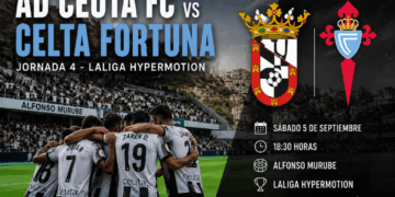 El AD Ceuta busca ante el Celta Fortuna el punto de inflexión de su temporada