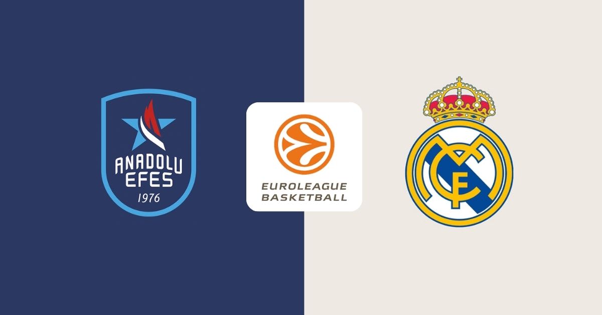 Horario y dónde ver en TV el partido Anadolu Efes – Real Madrid de la Euroliga 2026-27 Horario y dónde ver en TV el partido Anadolu Efes – Real Madrid de la Euroliga 2026-27