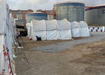 La Audiencia Nacional avala seguir con el campamento del puerto de Ceuta