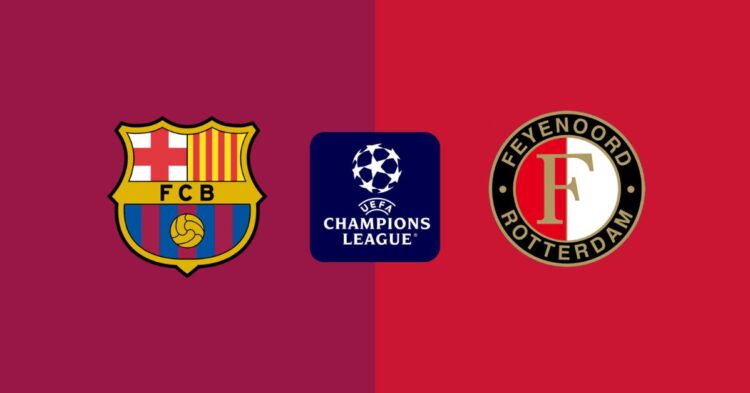 Barcelona vs Feyenoord: horario y dónde ver por TV el partido de la Champions League Barcelona vs Feyenoord: horario y dónde ver por TV el partido de la Champions League