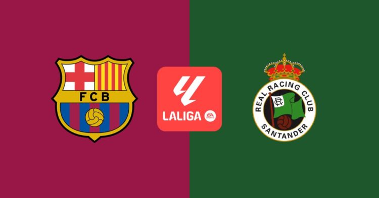 FC Barcelona – Racing de Santander: horario y dónde ver hoy por TV el partido de LaLiga EA Sports en directo
