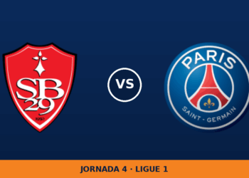 Stade Brestois 29 – Paris Saint Germain, en directo: jornada 4 de Ligue 1