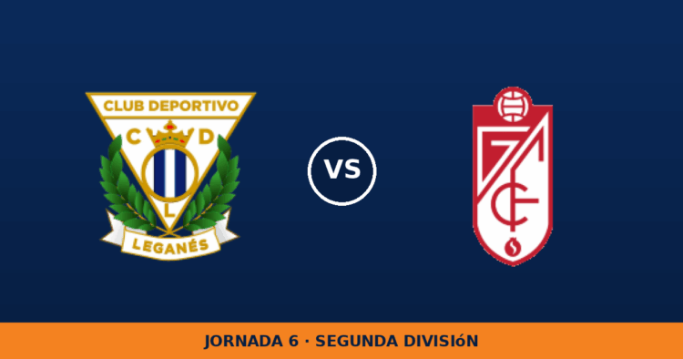 Leganes – Granada CF, en directo: jornada 6 de Segunda División