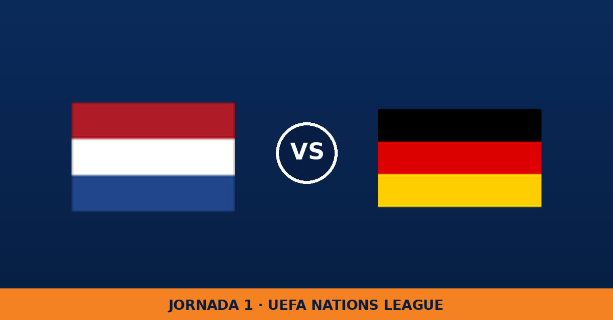 Netherlands – Germany, en directo: jornada 1 de UEFA Nations League