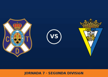Tenerife 1-1 Cadiz: resultado y resumen
