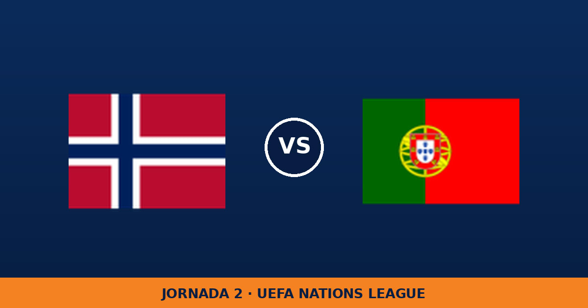Noruega – Portugal, en directo: jornada 2 de UEFA Nations League
