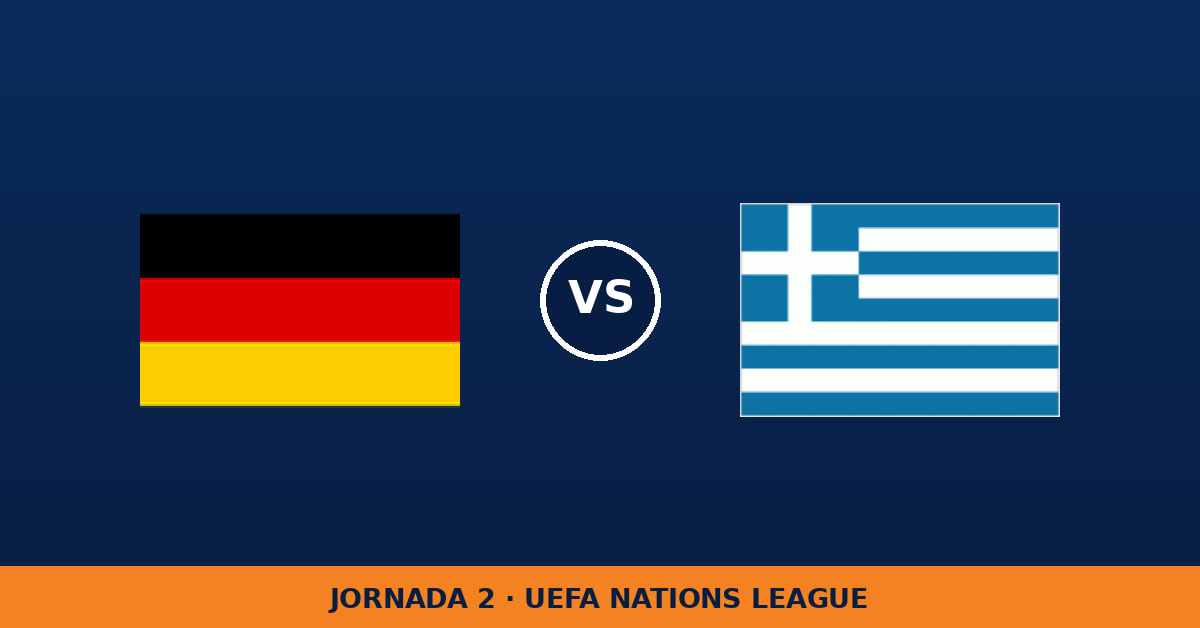 Alemania – Grecia, en directo: jornada 2 de UEFA Nations League
