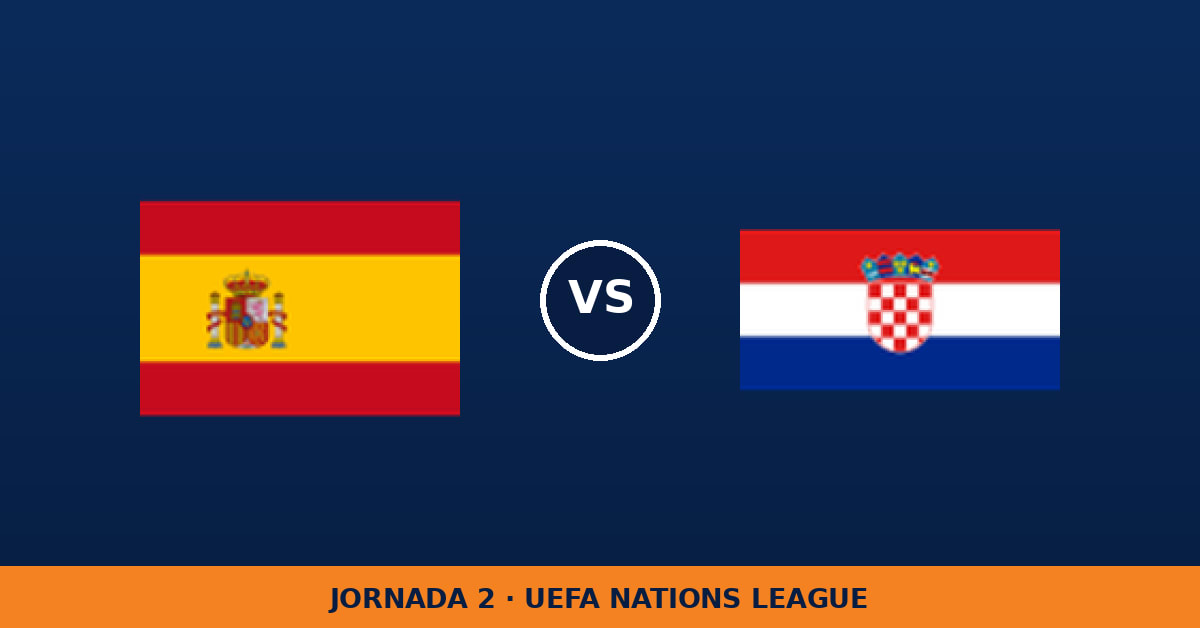 España – Croacia, en directo: jornada 2 de UEFA Nations League España – Croacia, en directo: jornada 2 de UEFA Nations League