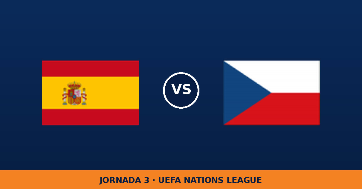 España – Chequia: horario y dónde ver el partido