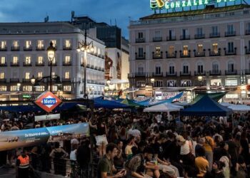 Protestas en Madrid por la crisis de vivienda ante el rechazo de decretos en el Congreso
