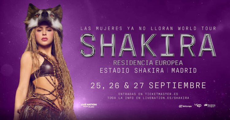 Dispositivo especial de movilidad en Madrid por los doce conciertos de Shakira en Villaverde: refuerzos de Metro, lanzaderas gratuitas de EMT y cortes en la M-45