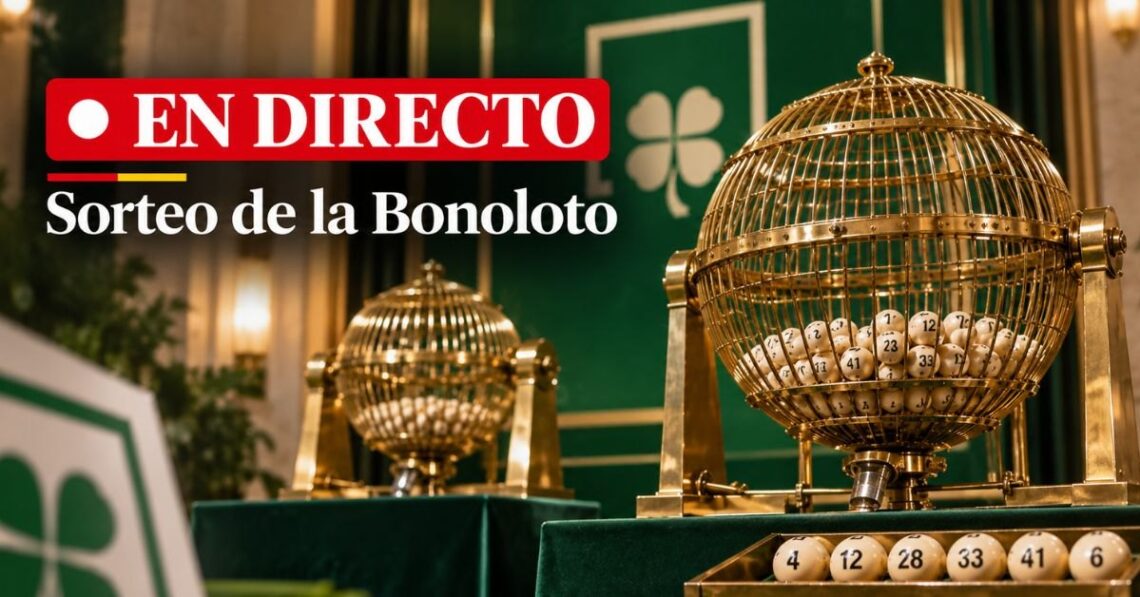 Bonoloto, en directo: sorteo de hoy 15 de septiembre de 2026 — combinación y premios
