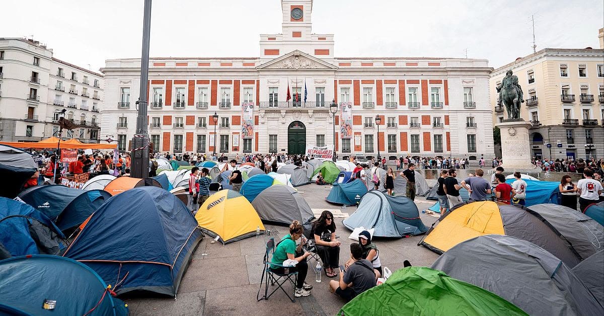 El Ayuntamiento de Madrid critica la gestión de la acampada en la Puerta del Sol