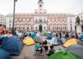 El Ayuntamiento de Madrid critica la gestión de la acampada en la Puerta del Sol El Ayuntamiento de Madrid critica la gestión de la acampada en la Puerta del Sol