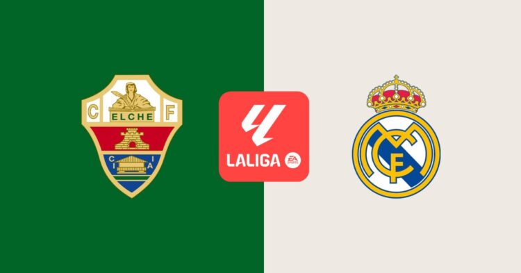 Horario y dónde ver hoy por TV el Elche – Real Madrid de LaLiga EA Sports en directo Horario y dónde ver hoy por TV el Elche – Real Madrid de LaLiga EA Sports en directo