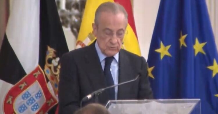Florentino Pérez muestra su respaldo a Ceuta con una visita institucional tras la polémica de las camisetas de los futbolistas Florentino Pérez muestra su respaldo a Ceuta con una visita institucional tras la polémica de las camisetas de los futbolistas