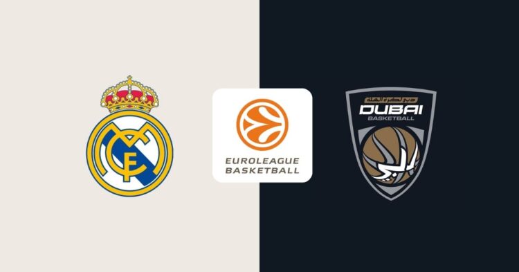 Horario y dónde ver la semifinal del Real Madrid frente al Dubái Basketball en la Supercopa de la Euroliga