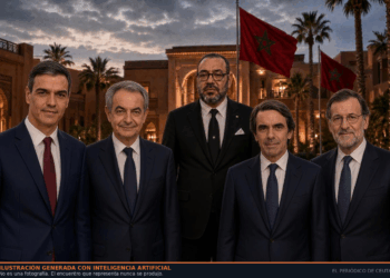 Veinte viajes, una condecoración y un recado para el rey: el expediente marroquí de Zapatero