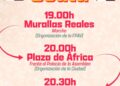 Manifestación en Ceuta: recorrido y horarios de la marcha