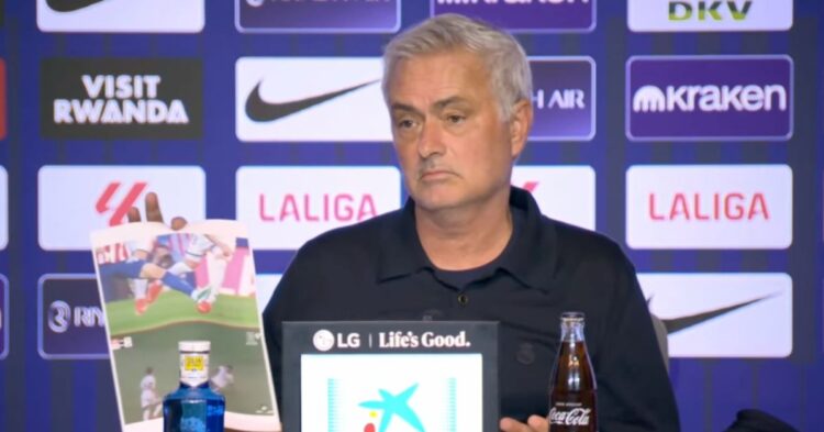 José Mourinho critica la actuación arbitral tras el derbi y señala al Comité por la elección de Ortiz Arias