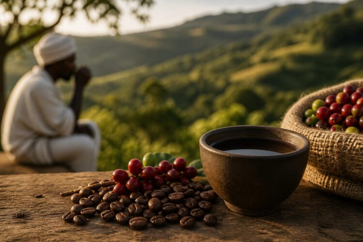 «La historia del café: de Etiopía a tu taza» «La historia del café: de Etiopía a tu taza»