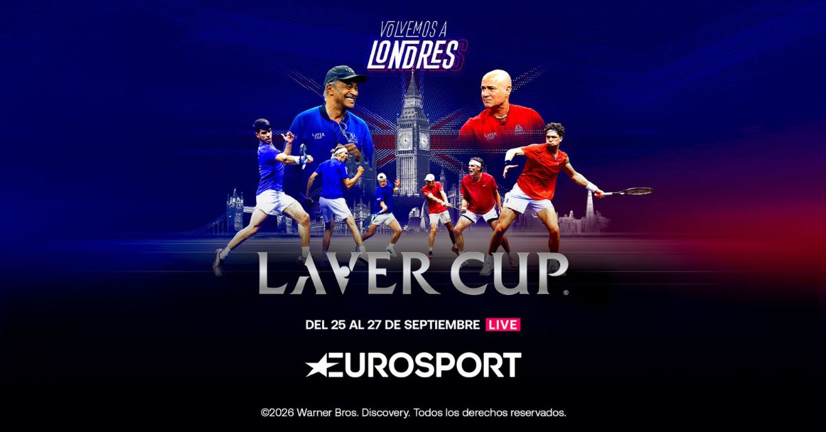 Guía de la Laver Cup 2026: fechas, horarios, enfrentamientos y dónde ver en TV el torneo en Londres