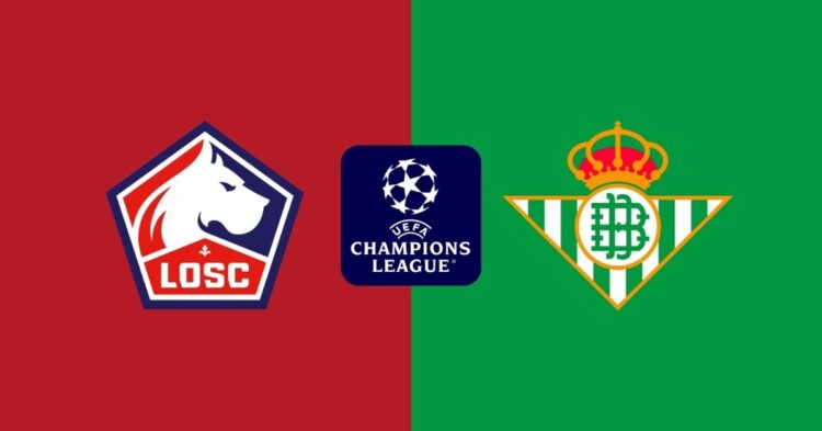 Lille – Betis: horario, canal de televisión y dónde ver la Champions League Lille – Betis: horario, canal de televisión y dónde ver la Champions League