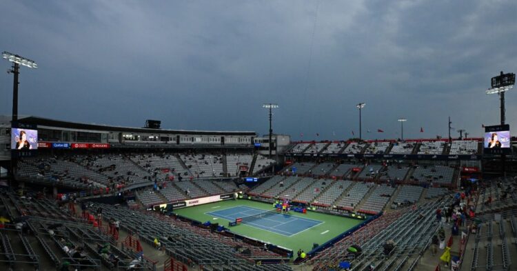 La lluvia paraliza el US Open: se suspende el partido de Rafael Jódar y se aplaza el de Paula Badosa a dos puntos de la victoria La lluvia paraliza el US Open: se suspende el partido de Rafael Jódar y se aplaza el de Paula Badosa a dos puntos de la victoria