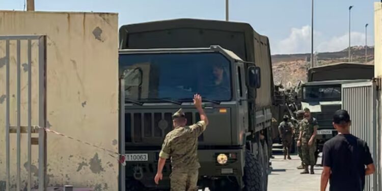 Dos militares de Ceuta son trasladados al Gómez Ulla tras ser heridos