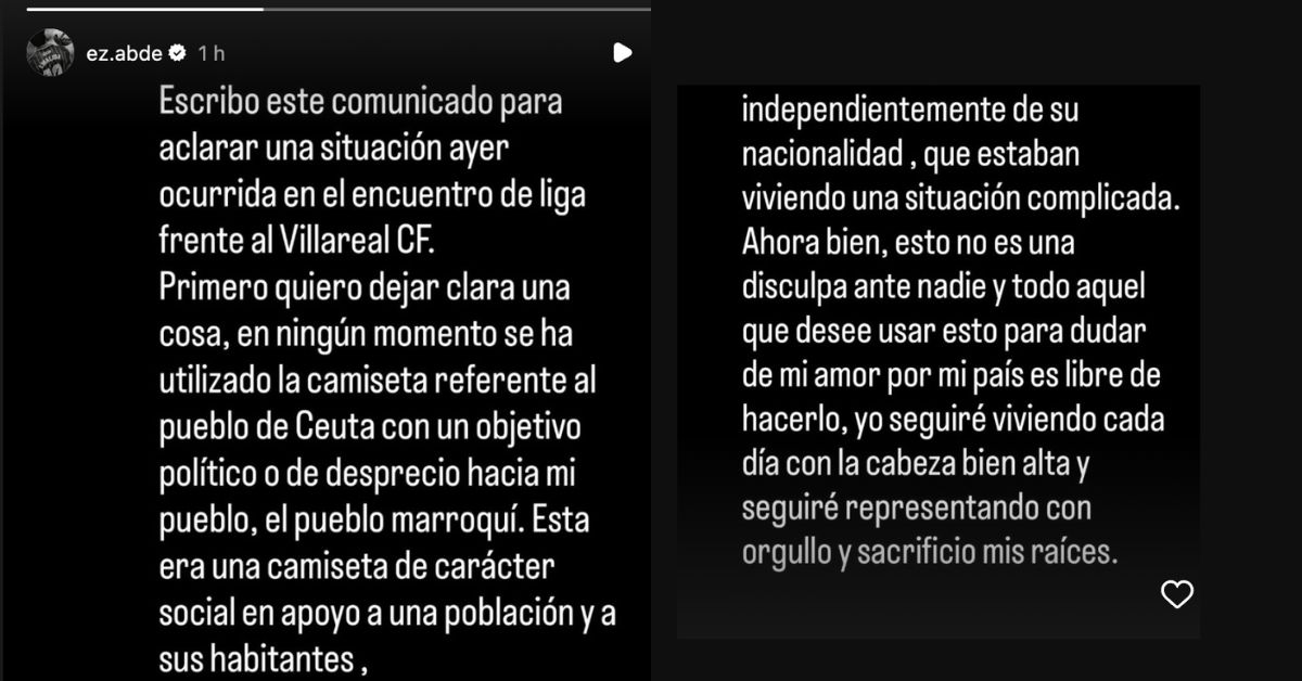 Comunicado jugador del Betis Abde