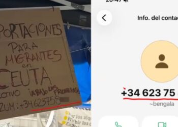 «Timo en Sol»: Usan el Bizum de una prostituta para sacar dinero bajo el pretexto de ayudar a los migrantes de Ceuta «Timo en Sol»: Usan el Bizum de una prostituta para sacar dinero bajo el pretexto de ayudar a los migrantes de Ceuta